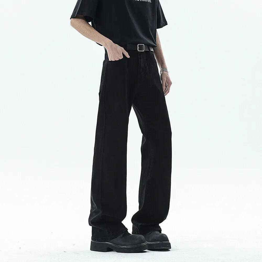 Mens Classic Straight Leg Solid Jeans Trending Best Selling Comfort Fit Casual Vintage Denim Trousers Fashion Wholesale white voguable