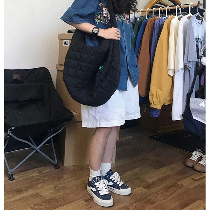 MEXZT Streetwear Pure Cotton Shorts Women Harajuku Oversized Cargo Shorts Summer Korean Black White Wide Leg Sports Short Pants voguable