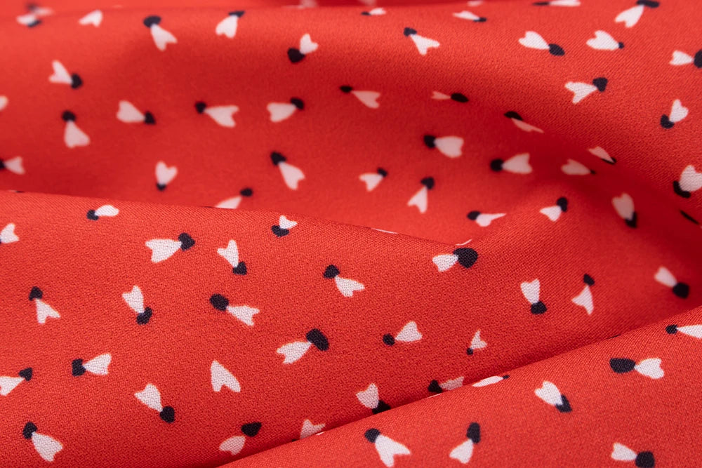 Fashion Lady Red Polka-dot Dress Sexy Spice Girl Suspender Floral Dress Summer New Women Sleeveless A-line Dresses voguable