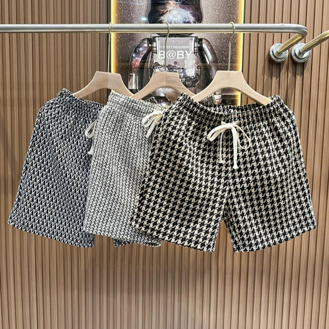 Men's Clothing Print Plaid Shorts Summer Stylish Straight Leg Casual Beach Pants Comfortable Pockets Lightweight Street Shorts voguable