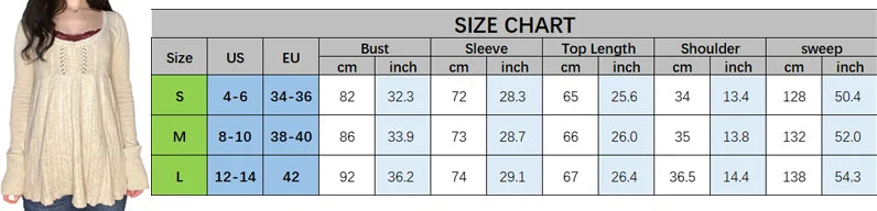 Vintage Babydoll Tops Pullovers Lady Aesthetic Coquette Knit Sweaters Outfit Autumn Square Neck Long Sleeve Knitwear Jumpers Y2k voguable