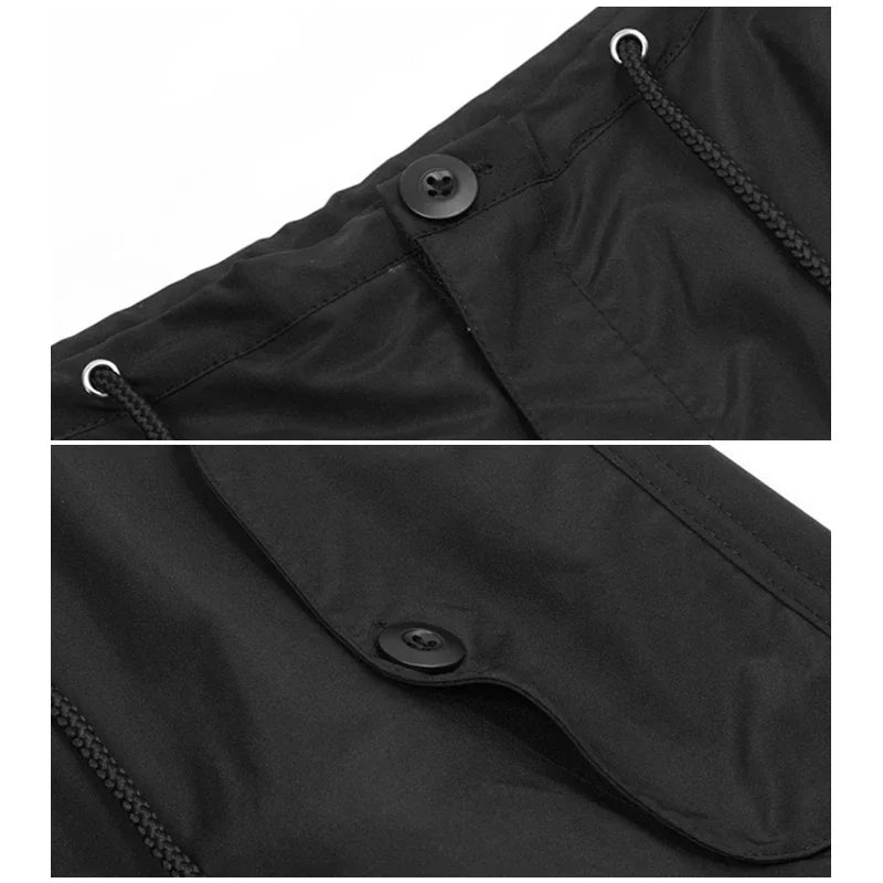 Voguable Parachute Pants Sport Men Baggy American Street Cargo Wide Leg Trousers Male Tracksuit Hip Hop Loose Casual Oversize voguable