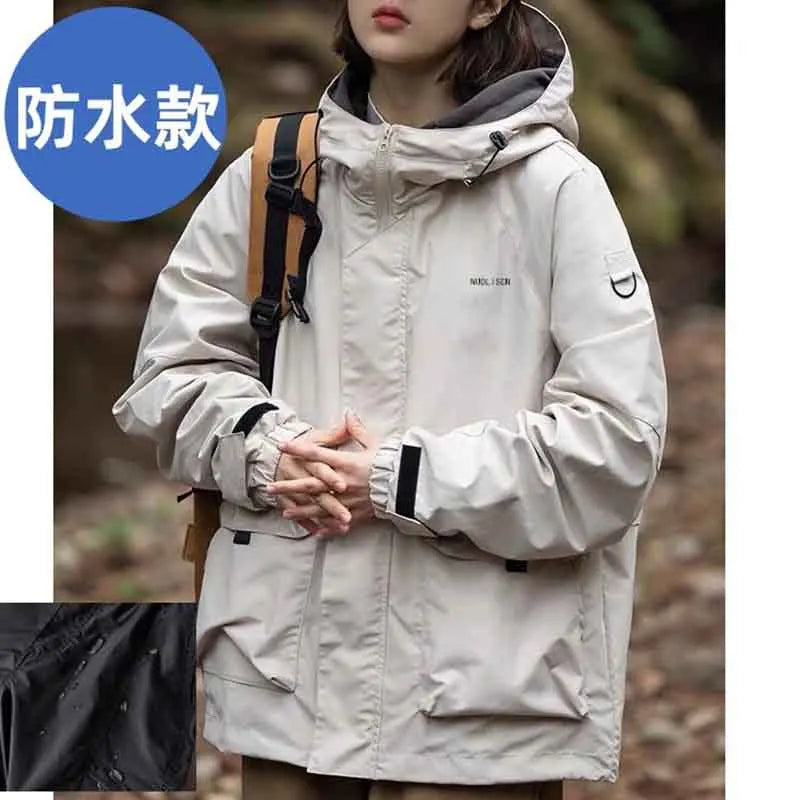 Fall Women Sportswear Jacket Y2K Winter Thick Warm Loose Pockets Casual Assault Suit Bf Fashion Oversize Outdoor Sports Outwear voguable