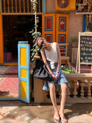 Casual Women Thin Cotton Summer Vest New V-neck Pocket Single Breasted Office Lady Tank Beige Black Fashion Sleeveless Top voguable