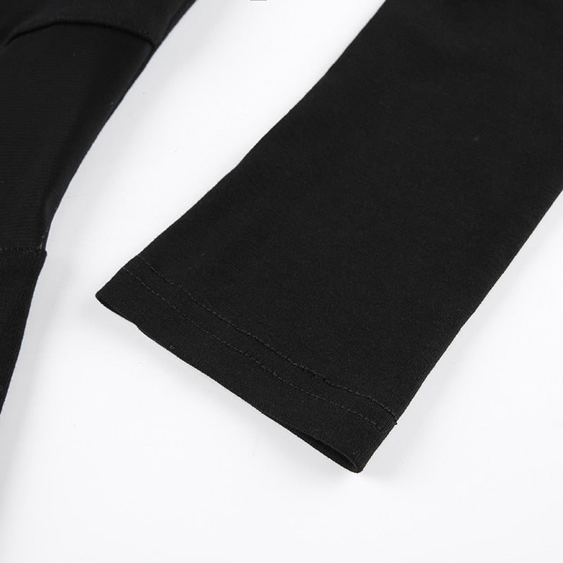 Square Neck Mesh Patchwork See-through Dress mysite