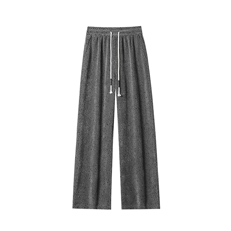 Autumn Casual Pants Men Fashion Retro Striped Pants Men Streetwear Hip-hop Loose Wide Leg Pants Mens Vintage Trousers M-3XL voguable