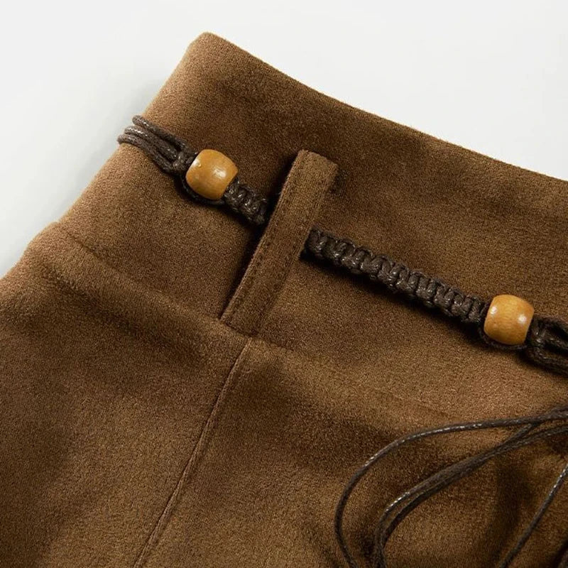 Y2K Streetwear Mini Skirt Women High Waist Vintage Sexy Irregular A Line Skirts Fall American Harajuku Retro Hip Hop Skirt New voguable