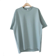 Summer Cotton Short-sleeved T-shirt Men Fashion 3-color Casual T-shirt Men Korean Version Loose O-neck T Shirt Mens Top M-2XL voguable