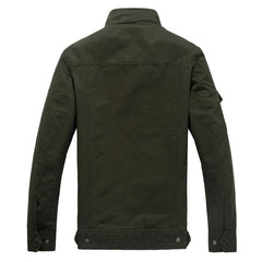 Autumn Winter Bomber Jackets Men Cotton Stand Collar Military Jacket Coat Mens Cargo Outwear Casual Brand Mens Clothing 2022 voguable