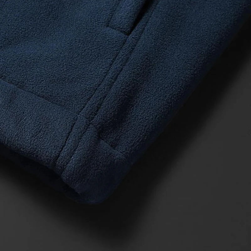 Mens Wool Liner Jackets New Winter Men Thicken Jacket Fleece Warm Stand Collar Men Outdoor Coats Casual Long Sleeve Outwear 5XL voguable