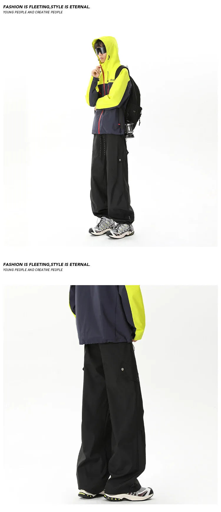 American Style Waterproof Cargo Pants Men Loose Straight Military Trousers Outdoor Casual Sport Hiking Tactics Pants voguable