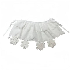 Voguable  Japanese Plaid Lace Fart Curtain Sweet Fresh Cake Flower All-match Slim Skirt French Panelled Minority New Women Faldas voguable