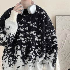 Christmas Sweater Men Vintage O Neck Pullover Knitted Warm Casual Sweatwear Woolen Mens Winter Outdoor Tops Xmas Sweaters 5XL gotmes-shop