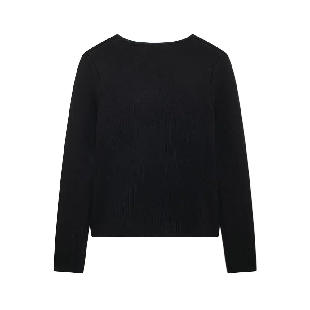 Autumn New Women's Clothing Style Slimming Asymmetric Design Knitted Coat Small Folded Splicing Skirt Set Pbong