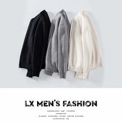 2023 Men Spring Autumn Warm Cardigan Men Zipper Sweaters Jackets Mens Slim Fit Knitted Sweatercoat Thick Cardigan Sweater Coat voguable