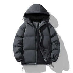 Winter Parkas Men Cotton-padded Coats Men Puffer Jackets Outdoor Hooded Coat Casual Windbreaker Thick Warm Coat Men Jacket voguable