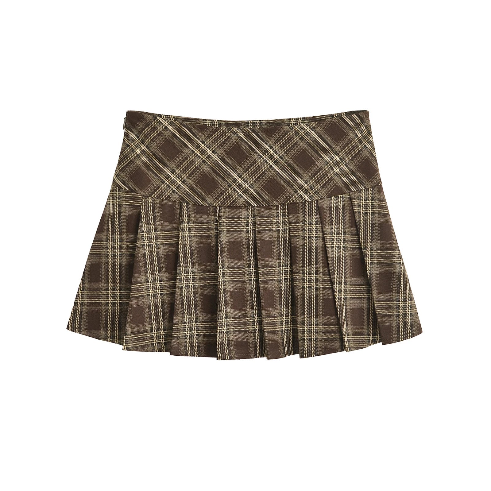 Mini Skirts For Woman Korean Fashion Red Plaid Skirts Women Y2k Clothes Cute Short Skirts Harajuku Vintage Pleated Skirts Preppy Pbong