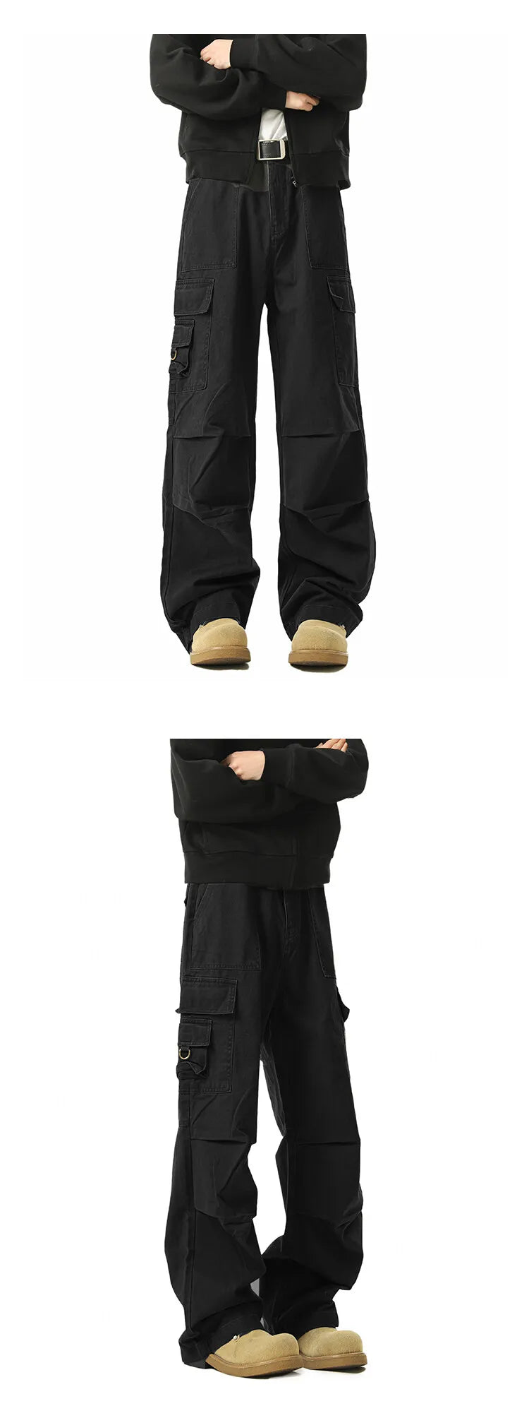 Men Cargo Pants Men Casual Multi-Pocket Cotton Overall Trousers Easy Wash outdoors Army Green Joggers Pants Male Dropshipping voguable