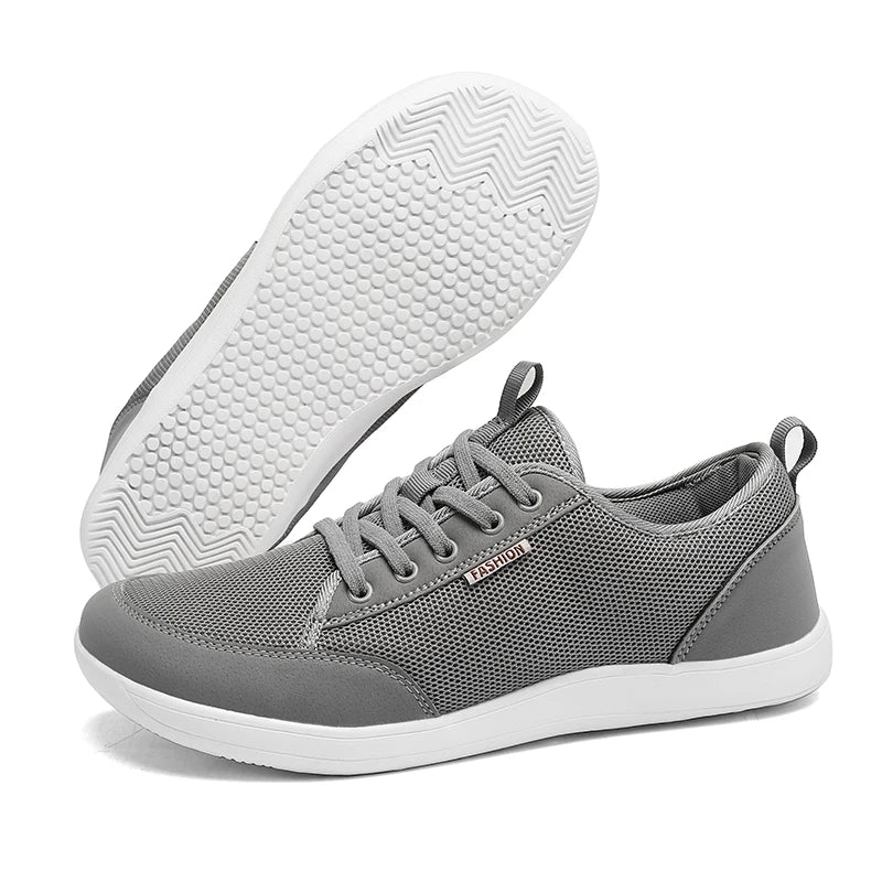 Voguable  Wide Toe Barefoot Shoes for Men New Fashion Breathable Barefoot Sports Sneakers Outdoor Trail Running Minimalist Walking Shoes voguable