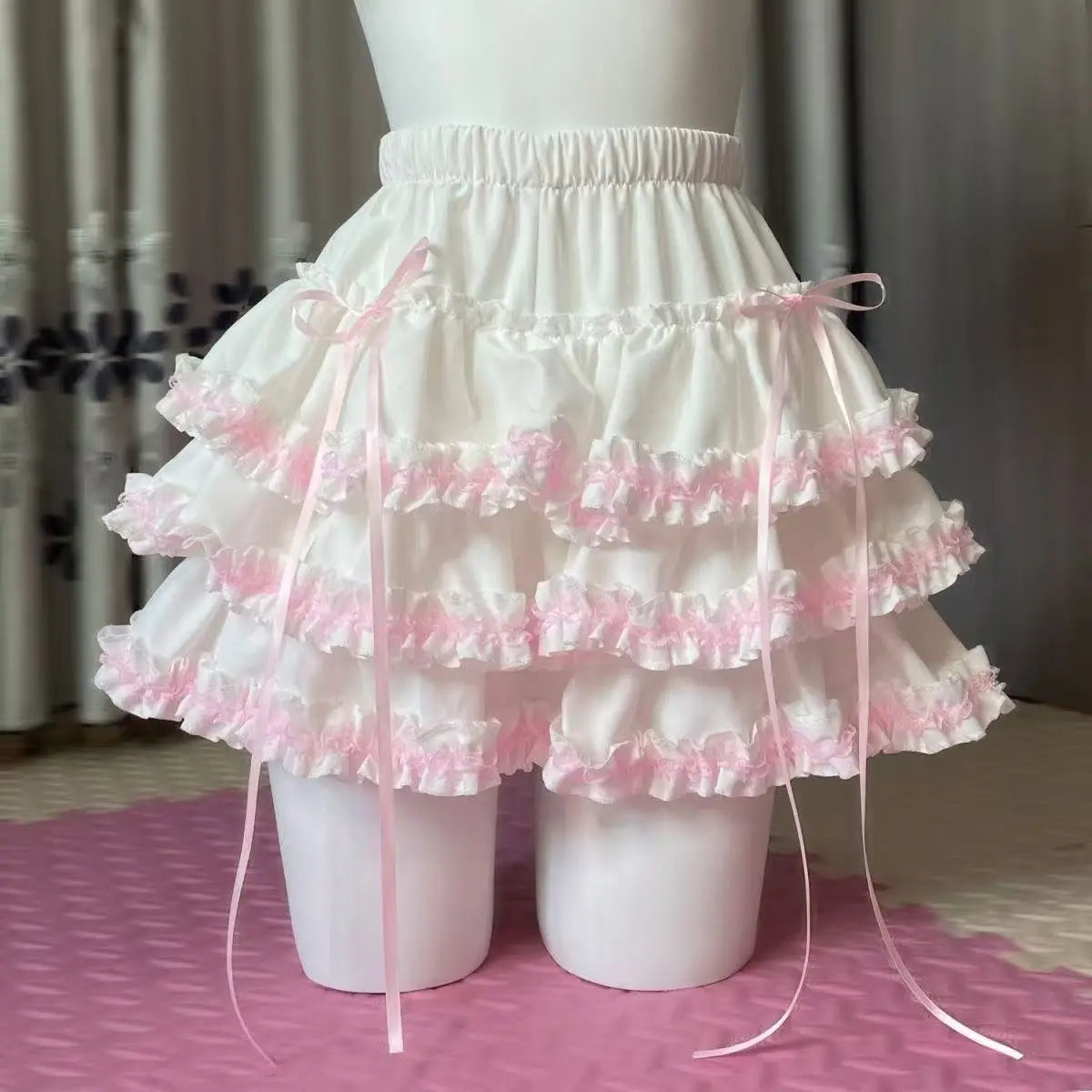 Voguable  Y2K Japanese Kawaii Aesthetic Skirt Women Cute Sweet Flared Mini Skirt Harajuku Casual Street Fashion Daily Wear Short Female voguable