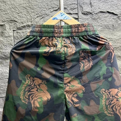 Voguable  Summer Camouflage Printed Casual Shorts for Men Trendy Stylish Sporty Cropped Pants for Youth Beach Shorts Basketball Shorts Men voguable