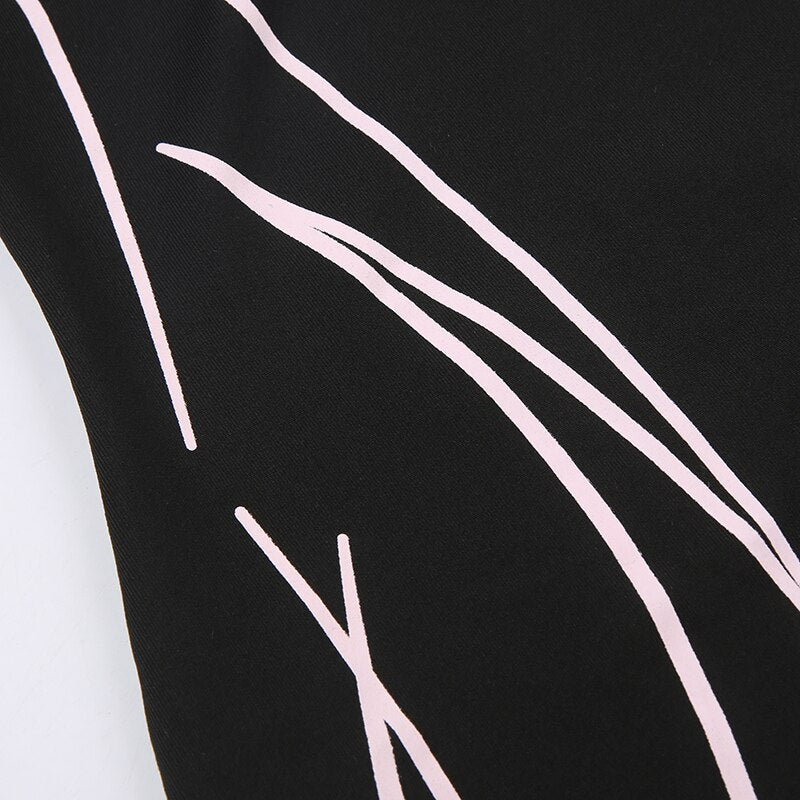 Off-Shoulder Stripe Printed Elegant Dress mysite
