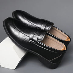 Voguable  Lightweight Mens Loafers Summer Solid Color Round Toe Non Slip Comfort Casual Shoes Breathable Driving Office Black Beige voguable