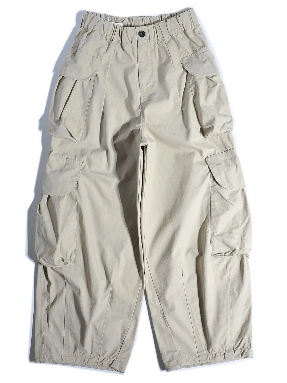 Voguable  Heavyweight Wide Leg Workwear Trousers CityBoy Hong Kong Style Multi-Pocket Loose Straight Casual Shape Men's Pants voguable