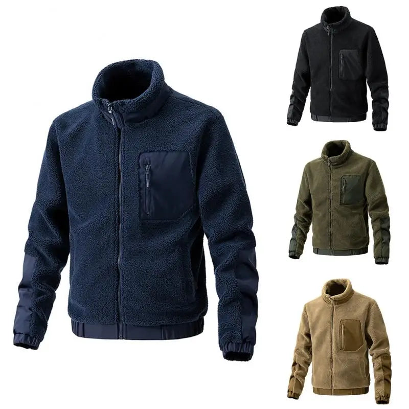 2024 Men 2023 New Winter Fleece Jacket Men Spring Casual Tactical Army Outwear Thick Warm Bomber Military Jacket Men M-3XL voguable