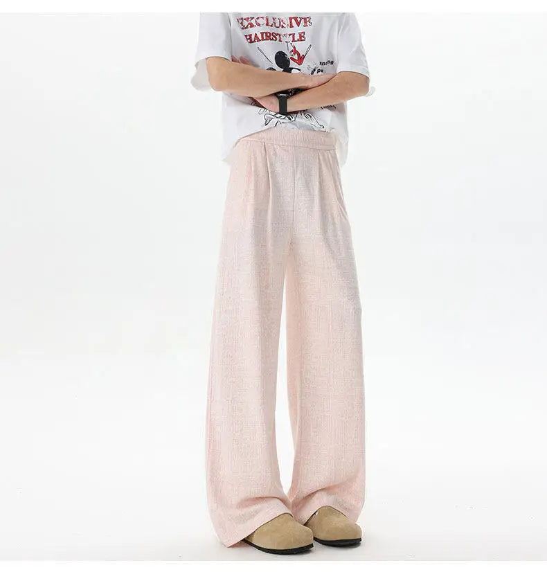 New Design Unisex Straight Leg Casual Pants Breathable Comfortable Novel Fabric Fashion Comfy Trendy Stylish Athleisure Trousers voguable