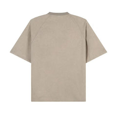 Cotton Breathable Buttoned Crew Neck Tshirt men Casual Comfort Lightweight Fashion Tee Top Basic Menswear Classic Plain tShirt voguable