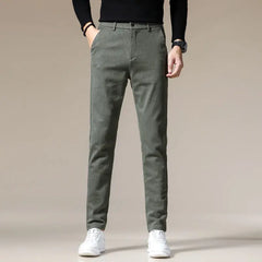 2023 Autumn Winter KPOP Fashion Style Harajuku Slim Fit Trousers Loose All Match Thick Casual Pants Patchwork Straight Leg Pants voguable
