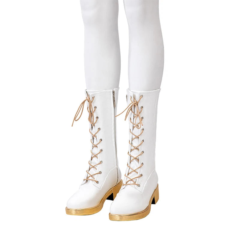 KPop Zoey Cosplay Costume Wig Shoes Black Coat Singing Suit Song-Promotion Costume Women Halloween Party Role Playing Outfit voguable