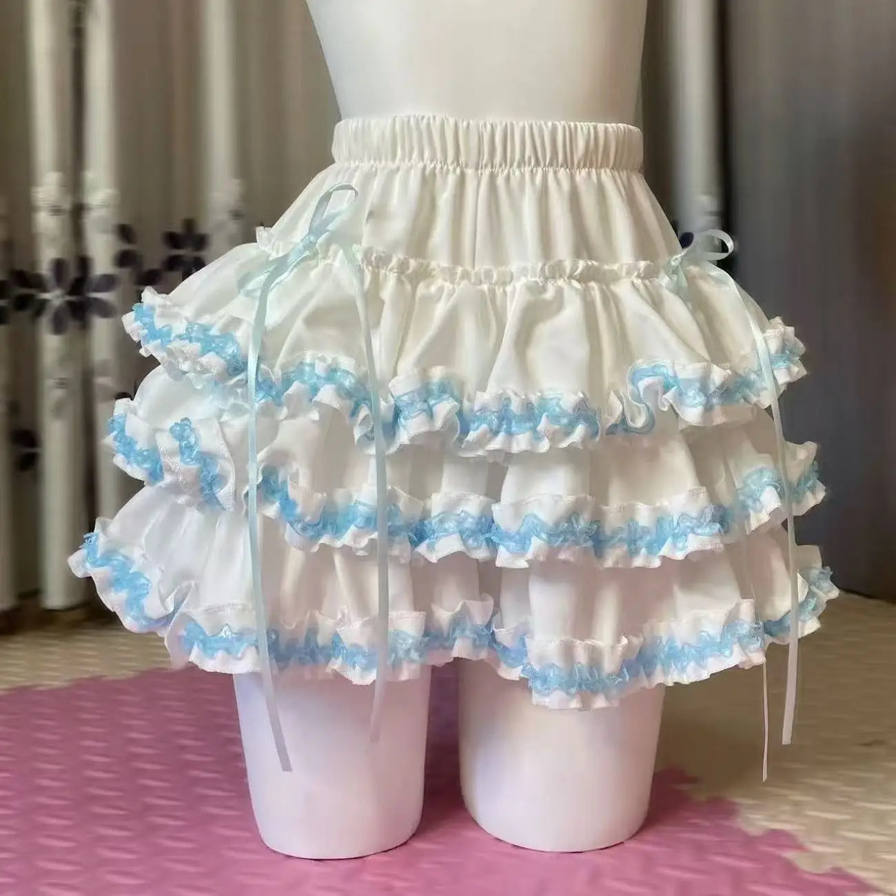 Voguable  Y2K Japanese Kawaii Aesthetic Skirt Women Cute Sweet Flared Mini Skirt Harajuku Casual Street Fashion Daily Wear Short Female voguable