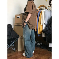 Vintage Blouse for Women 2024 Shirts Woman Summer Short Sleeve Korean Style Oversized Shirt Chiffon Blouse Crop Shirt voguable