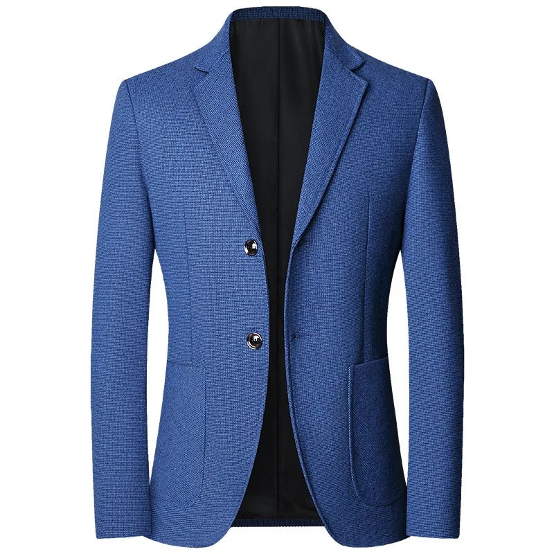 2024 Autumn Men Blazers Suits Jackets Business Casual Suit Wool Coats High Quality Male Slim Fit Blazers Jackets Blazers Coats voguable