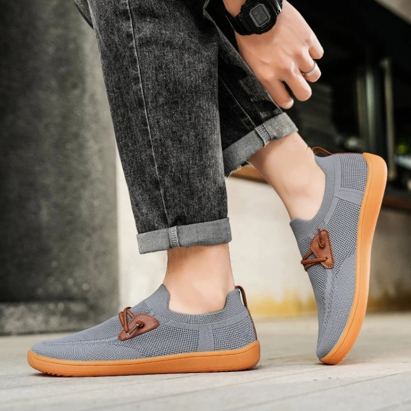 Voguable  Men Casual Dress Sneakers Minimalist Wide Barefoot Shoes Outdoor Comfort Lightweight Leisure Shoes Non Slip Wide Running Shoes voguable