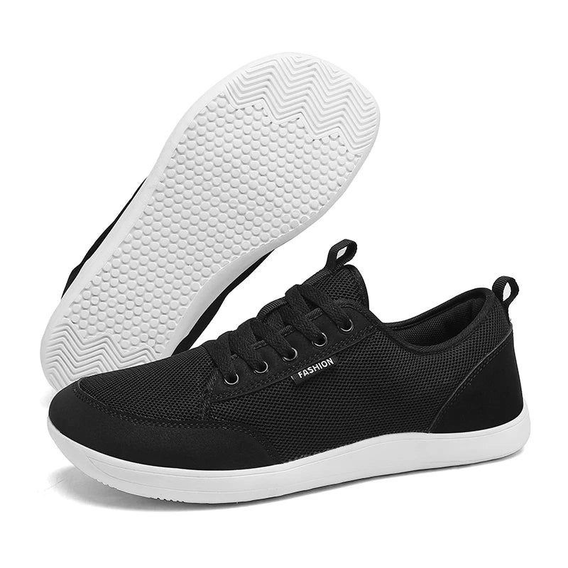 Voguable  Wide Toe Barefoot Shoes for Men New Fashion Breathable Barefoot Sports Sneakers Outdoor Trail Running Minimalist Walking Shoes voguable