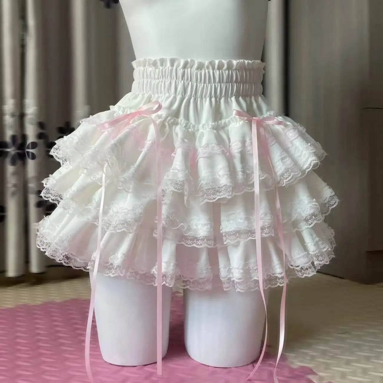 Voguable  Y2K Japanese Kawaii Aesthetic Skirt Women Cute Sweet Flared Mini Skirt Harajuku Casual Street Fashion Daily Wear Short Female voguable