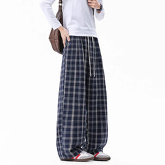 Winter Thick Pants Men Warm Fashion Retro Casual Pants Men Streetwear Hip-hop Loose Wide Leg Pants Mens Vintage Trousers voguable