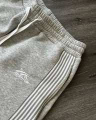 Y2k Embroidered Gray Casual Pants Camo Functional Tactical Functional Men's Women's Premium Jogging Drawstring Sweatpants voguable