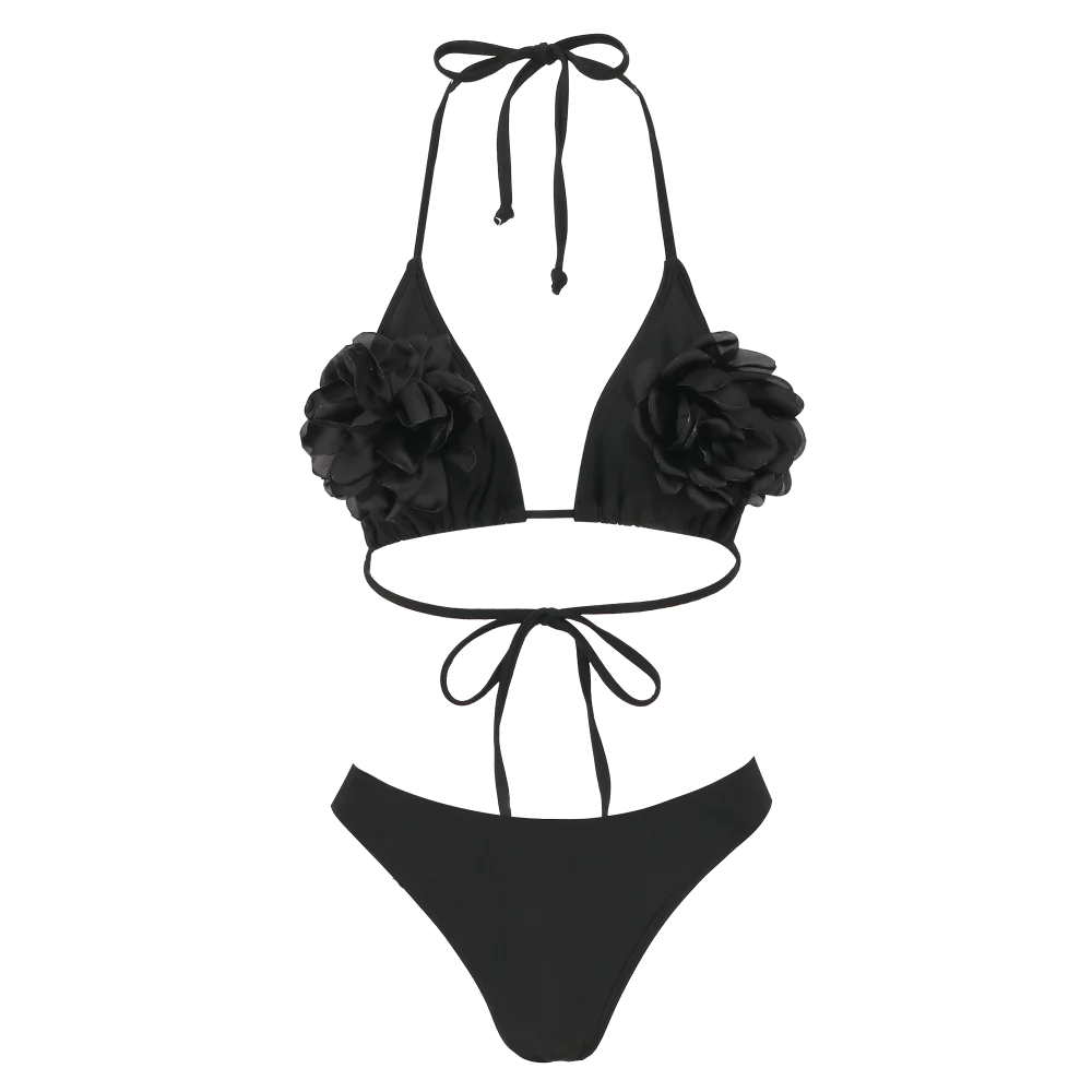 Floral Bikini Set Women Swimsuit High Waist Bikini Push Up Bikinis Sexy Bathing Suit Beachwear Print Biquini Female  Beach voguable