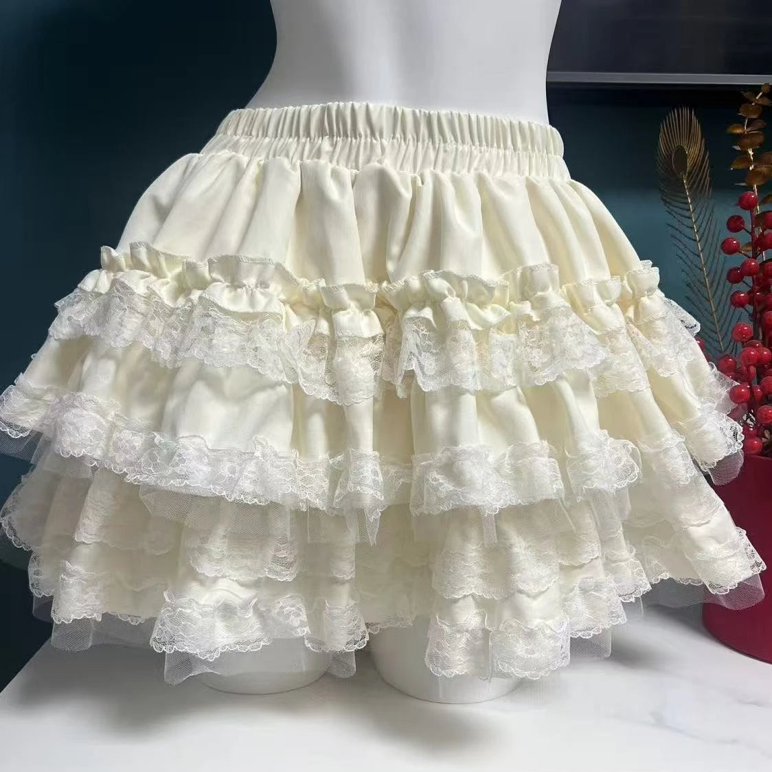 Voguable  Y2K Japanese Kawaii Aesthetic Skirt Women Cute Sweet Flared Mini Skirt Harajuku Casual Street Fashion Daily Wear Short Female voguable
