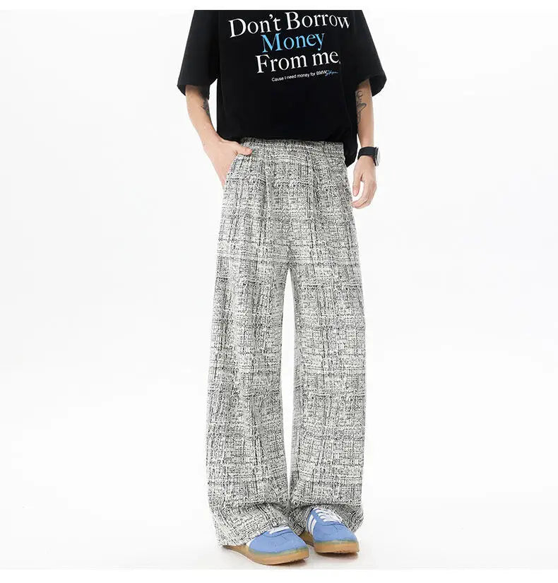 New Design Unisex Straight Leg Casual Pants Breathable Comfortable Novel Fabric Fashion Comfy Trendy Stylish Athleisure Trousers voguable