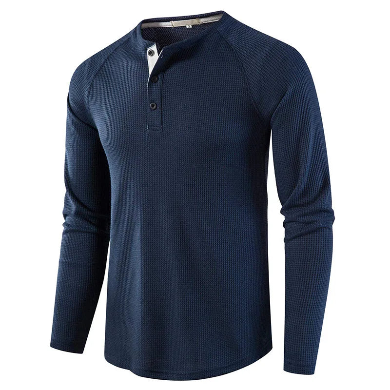 Spring Autumn New Fashion Round Neck Long Sleeve Solid T-Shirts Men's Clothing Slim Bottoming Shirt All-match Korean Chic Tops voguable