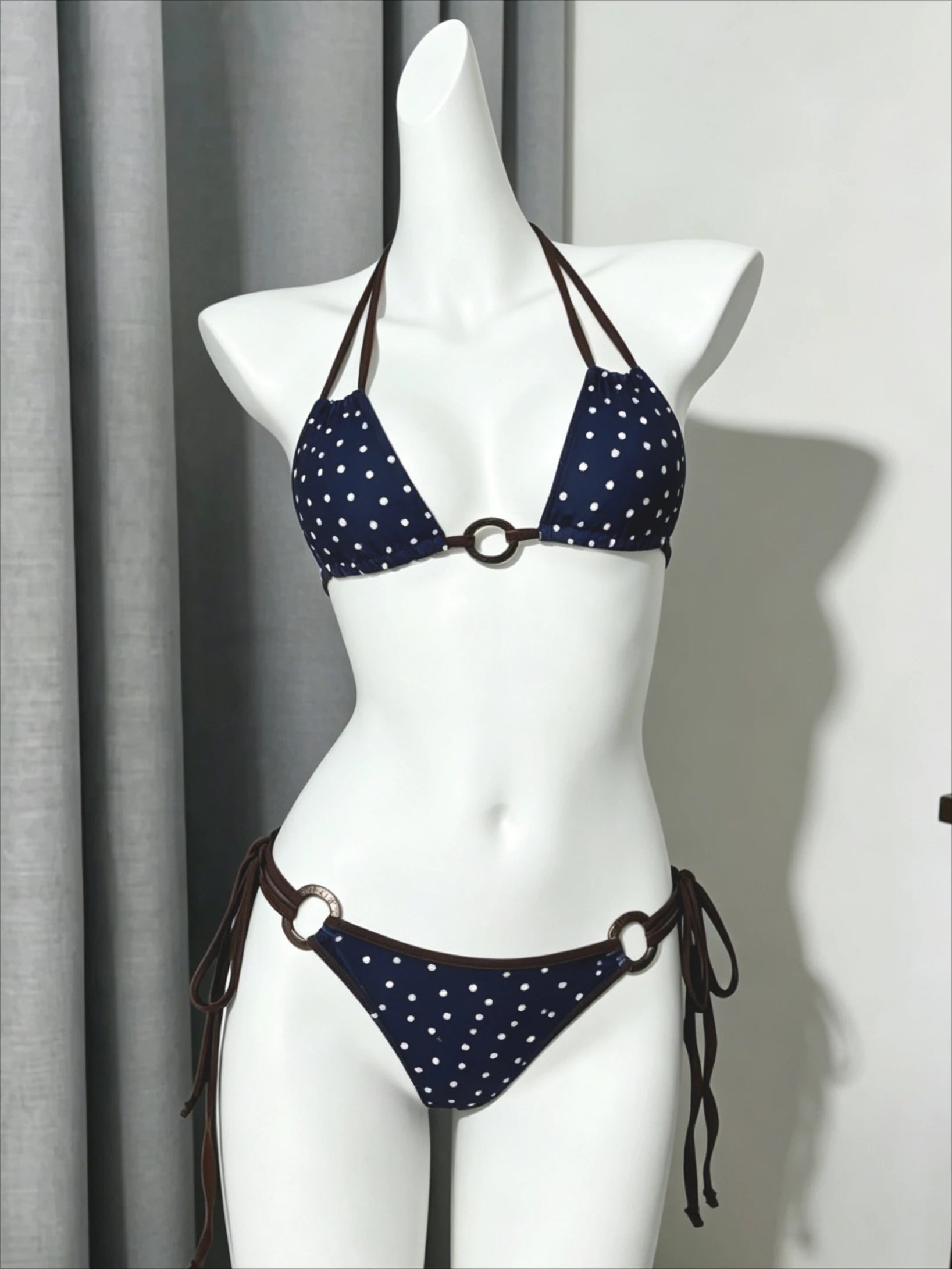 Voguable  Fairy Sweet High Waist 4-Piece Split Bikini Set For Women Print Trendy Swimwear Chic Beach Vacation Summer Party Fashion voguable