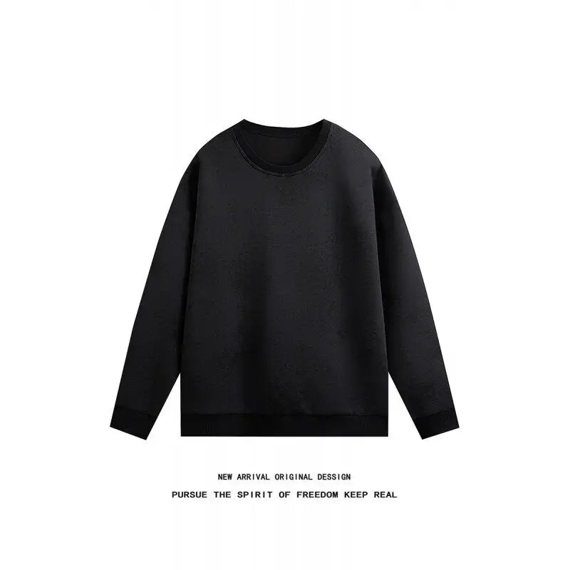 2025 Spring Casual Fashion Tie-dye Hoodies for Men Sweatshirt O Neck Black White Hip Hop Pullover Streetwear Korean Harajuku voguable