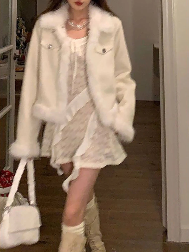 Voguable  2024 Spring French Elegant Y2k Mini Dress Woman Short Party Pure Color Casual Dress Office Lady One Piece Dress Korean Fashion voguable