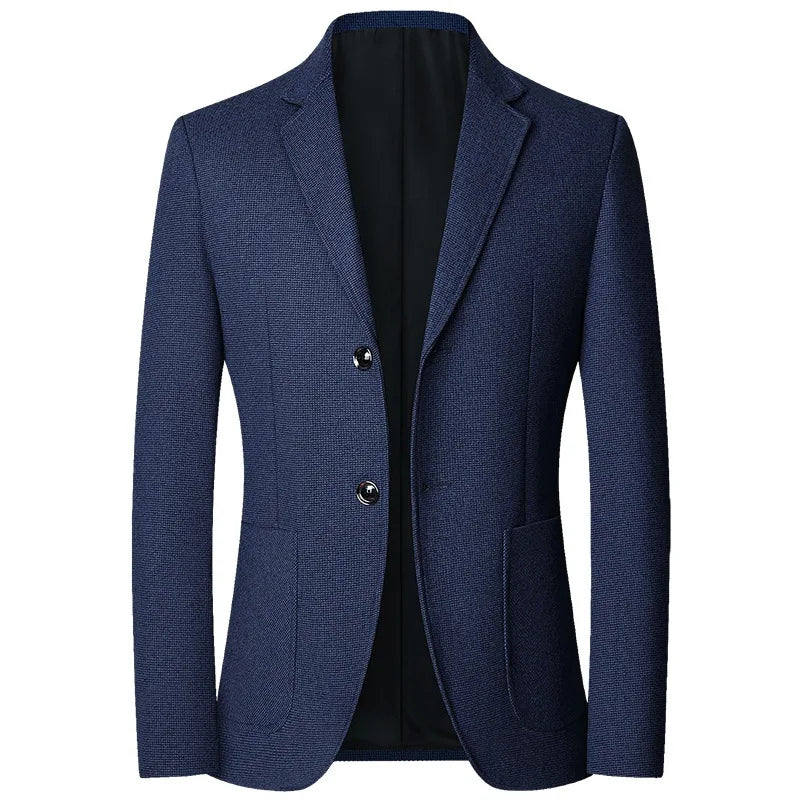2024 Autumn Men Blazers Suits Jackets Business Casual Suit Wool Coats High Quality Male Slim Fit Blazers Jackets Blazers Coats voguable