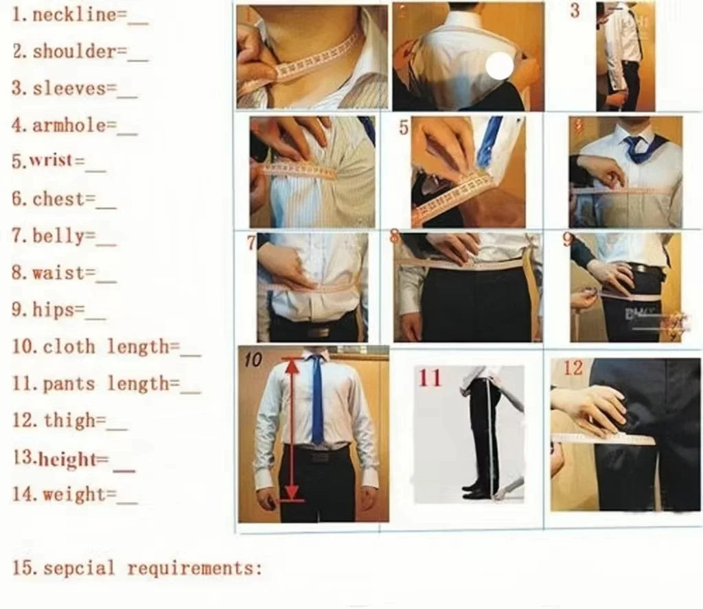 Voguable  Classic Men's 3pcsTuxedo Suit Colorful Blazer Vest And Pants Set Single Button High-Quality Men's Costume for Formal Occasions voguable